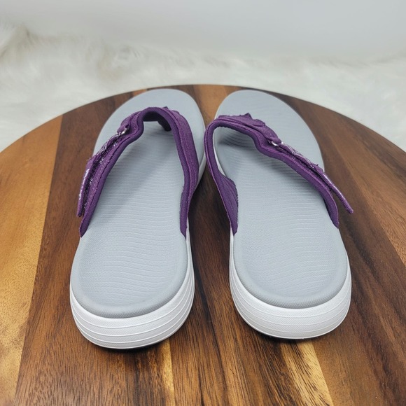 Dream Pairs Breeze Purple Slip On Flip Flops 9.5 - Picture 6 of 7